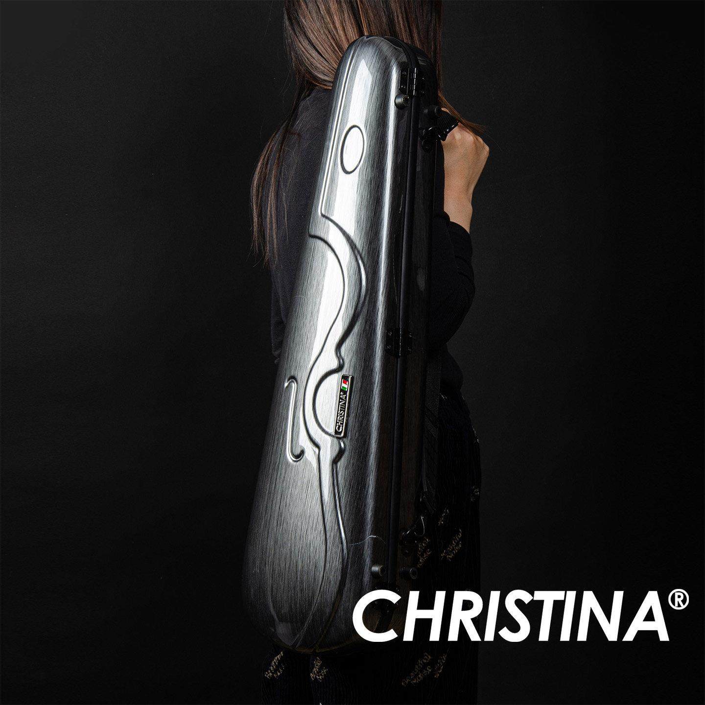 小提琴琴盒 黑色提琴轮廓 三角琴盒 防水防潮 4/4尺寸