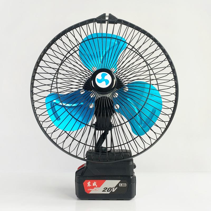 适用东成款锂电池11寸金属风扇两档垂钓户外露营东城电动扳手带US