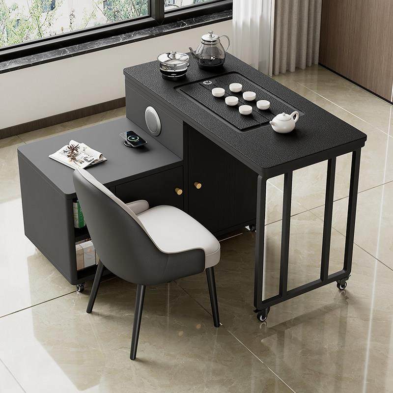 智能可移动茶台烧水壶一体书桌茶桌两用办公室小户型音响功夫茶车,住宅家具,家用茶台/茶桌,淘宝优惠券,粉丝福利购,淘宝优惠卷