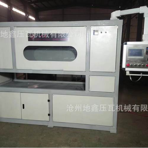 沧州地鑫压瓦机 供应彩钢板淋胶机设备压瓦机 码垛机设备