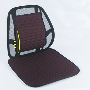 腰靠垫椅子办公室靠背垫腰枕透气汽车护腰靠垫坐垫一体四季座椅垫