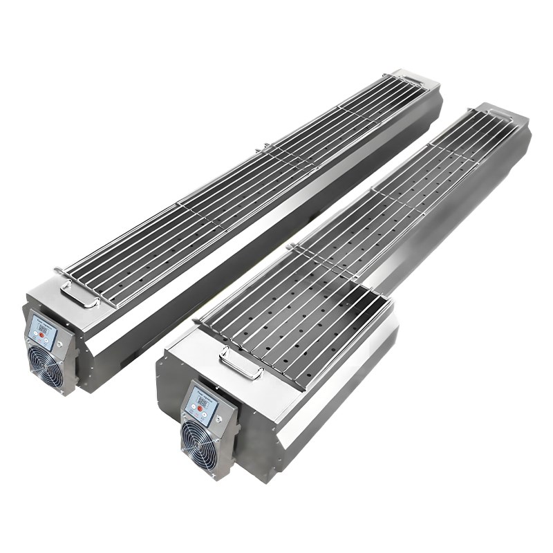 包钢烧烤炉带风机烤串商用加厚不锈钢烤炉户外摆摊木炭烧烤架定制