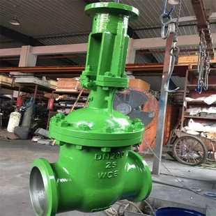 上海京蝶 DSZ61H涡轮铸钢硬密封焊接水封法兰闸阀DN50 精工 阀门