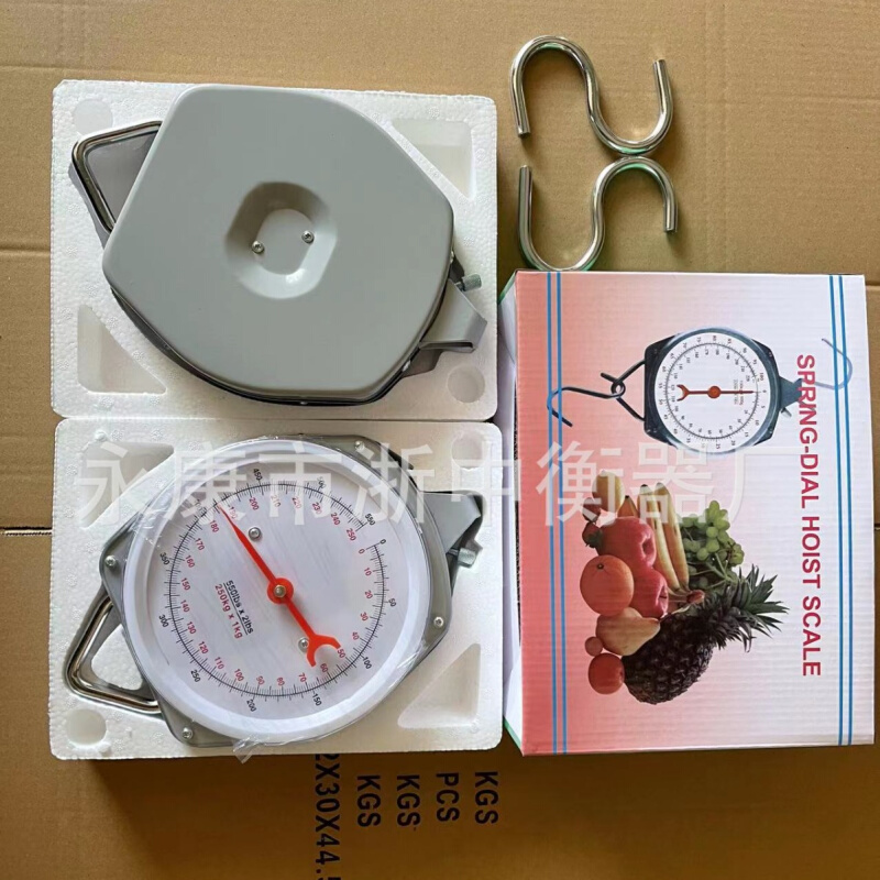 【厂家供应】660LB吊秤 300KG弹簧秤等衡器，吊称弹簧称吊秤义乌