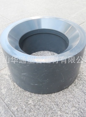 400*225upvc补芯接头 灰色DN400*200pvc-u给水变径接头 胶水粘接