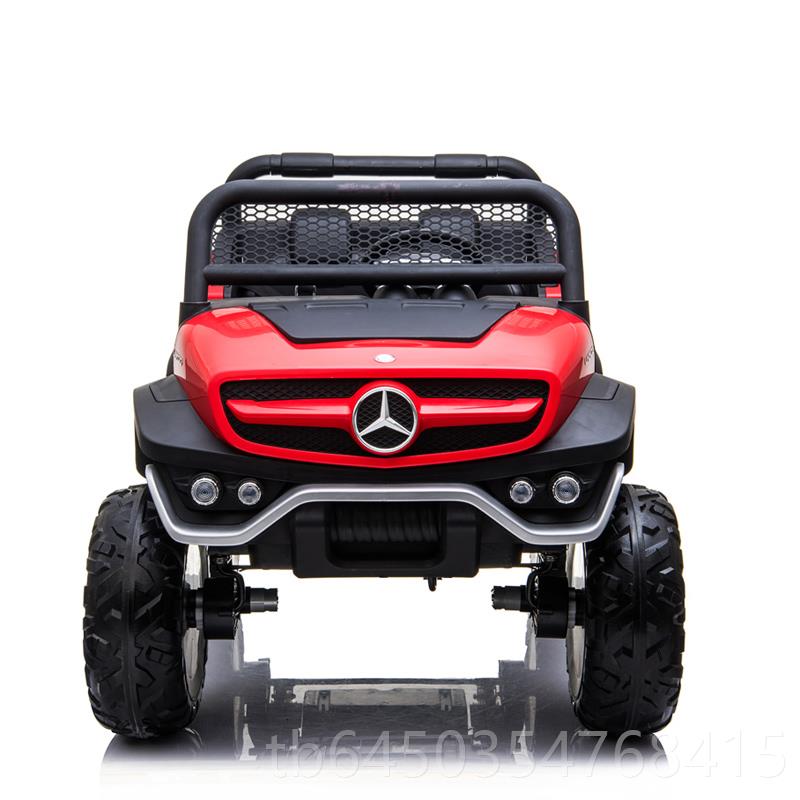 高档双座奔驰童电动车四轮遥控车超小孩宝宝坐大儿人大可越野玩具
