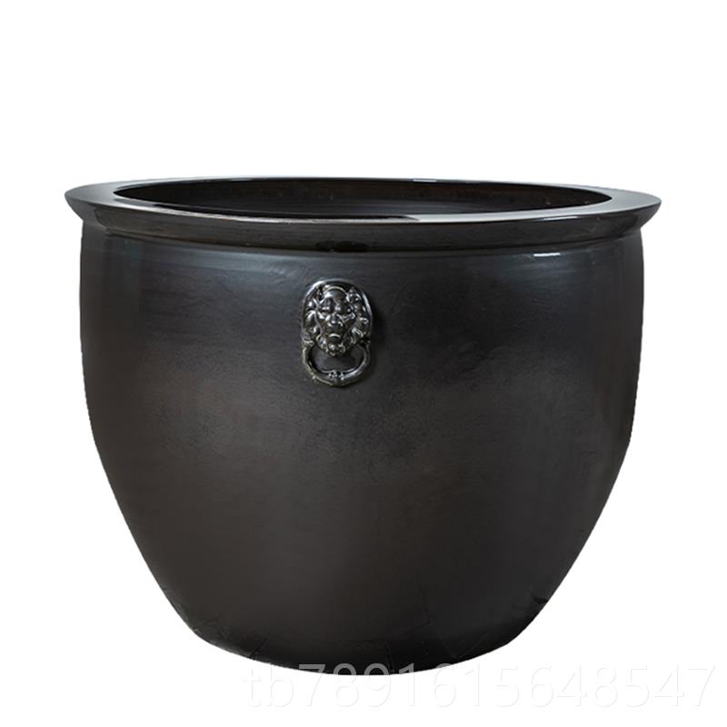 正品陶景德镇瓷鱼缸水装缸荷锦鲤缸花缸睡莲缸乌龟缸客厅酒店饰品