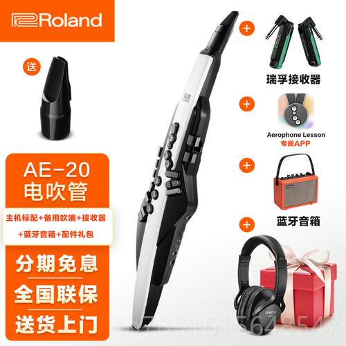 正品Rol初an乐d罗兰电吹管乐器AE20老年人娱学A30电萨克斯吹管aEe