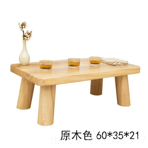 正品日式烧桐木小方桌约榻榻米飘包窗桌简木子小茶几矮桌子实地桌