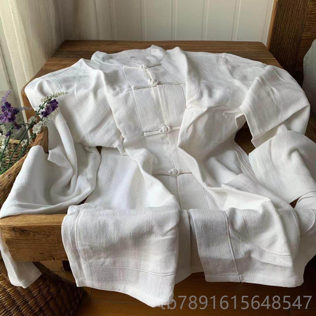 正品刘大姐家 正宗棉麻手工盘扣太服上衣中式宽松民族风唐装 极包,男装,唐装,淘宝优惠券,粉丝福利购,淘宝优惠卷