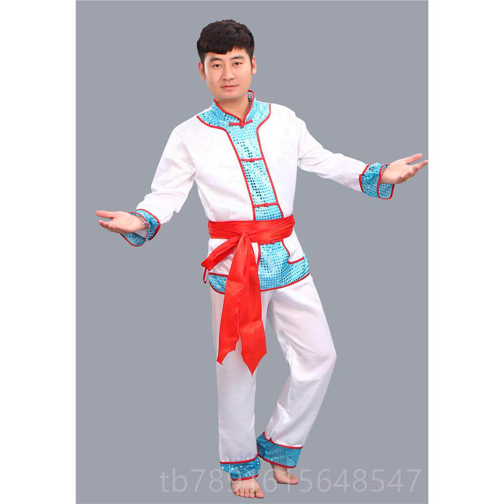 正品新款舞舞狮服装秧歌蹈龙装男装民族舞蹈演出服装服打鼓服表演