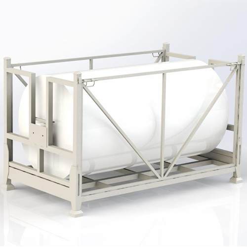 布匹卷料周转货架折叠式可堆垛布卷周转轴承料架