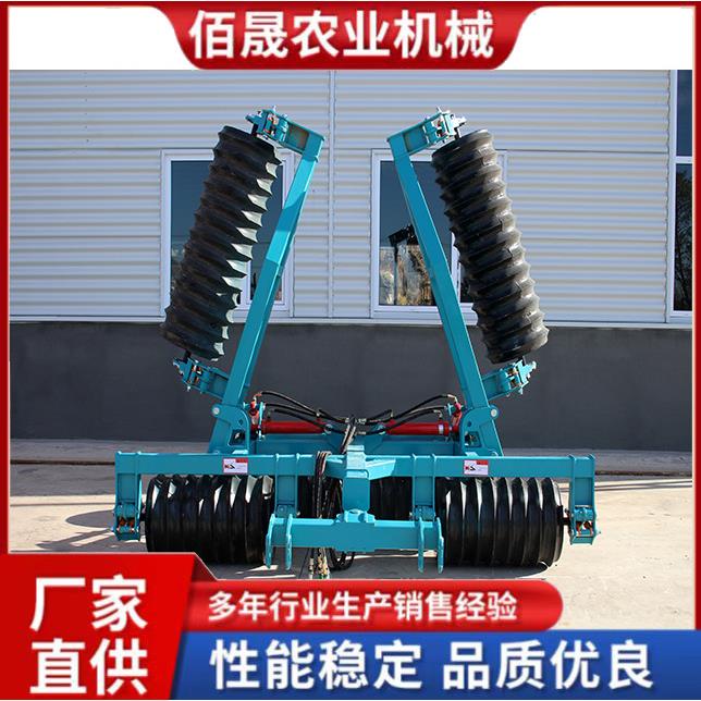 麦类压地机液压牵引压土机折叠式加重小麦镇压器