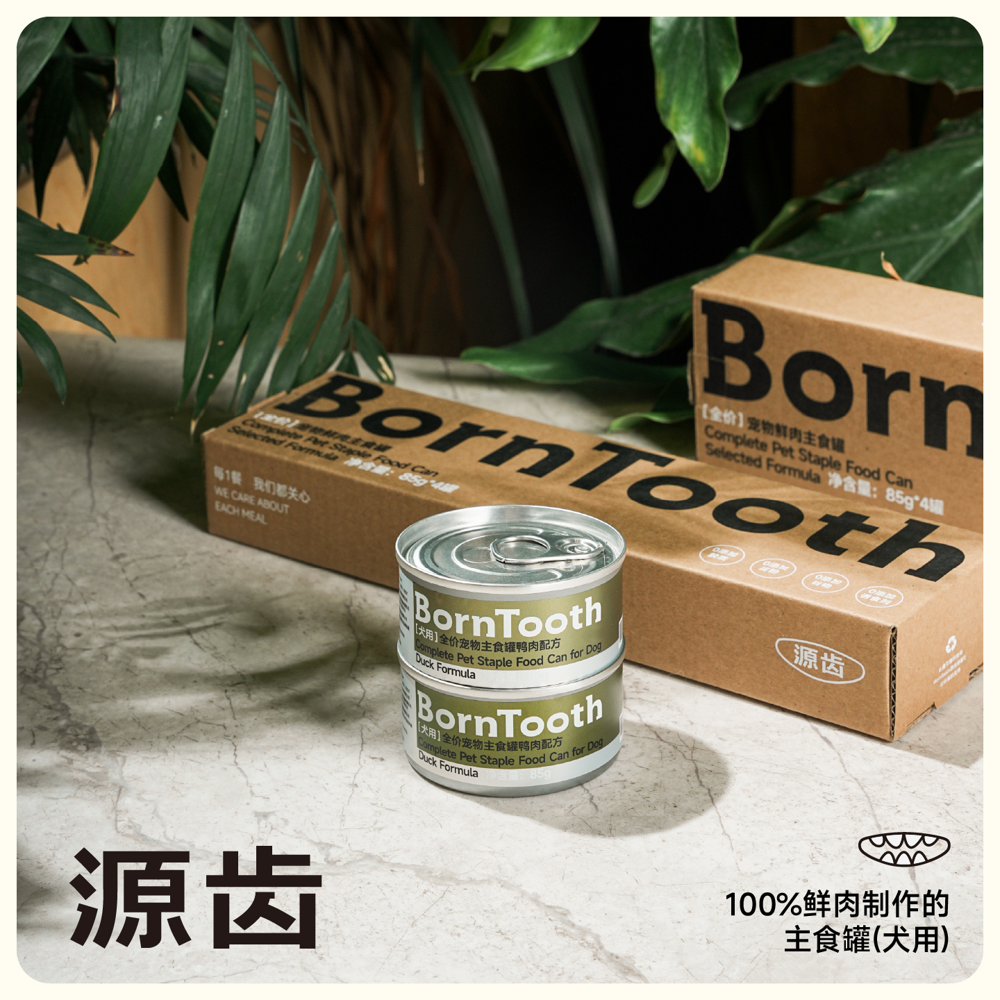 源齿狗狗主食罐营养湿粮