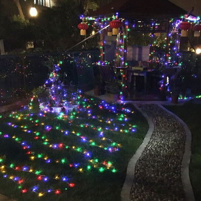 电池灯LED彩灯闪光灯串灯满天星七彩灯户外室Q内网红串串灯霓虹灯