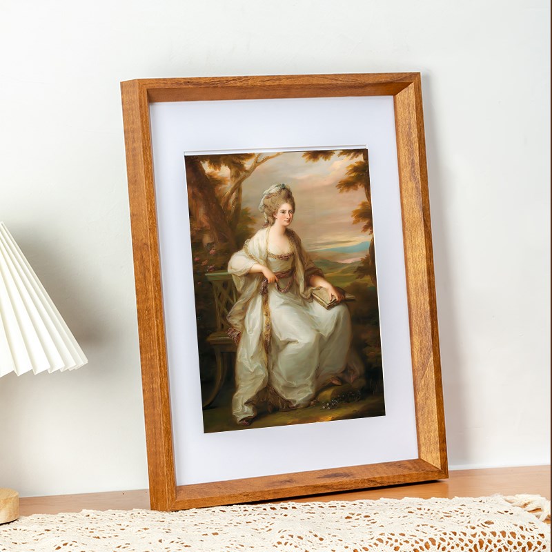 简约实木相框挂墙i定制4K画框空框装裱8K油画框A5框架素描装裱A3A