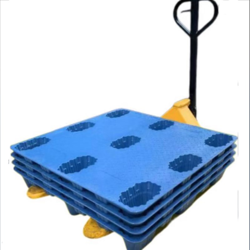 吹塑防潮仓库垫板卡板地台地堆托C盘托板塑料地垫叉车物流塑料托