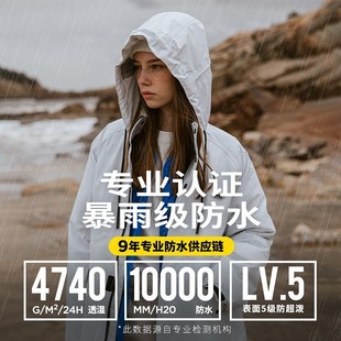 钓鱼雨衣单 雨衣户外防晒防风长款 全身防暴雨E女款 风衣式 男大码