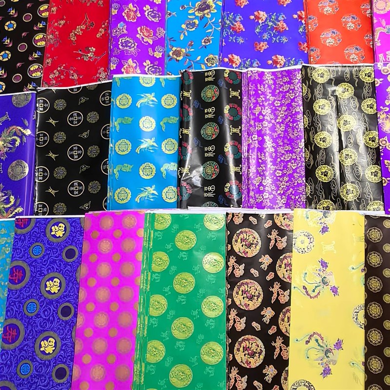 全开大张花纸 福寿 衣服剪纸油光纸 大花纸 仙R衣寒衣五色亮面花