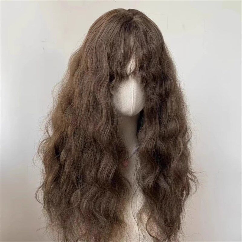 咩咩卷假发女长发Lolita羊毛卷长卷发日常秋季氛围W感慵懒全头套