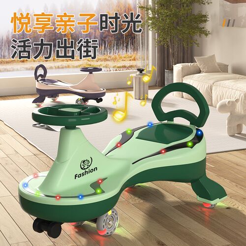 儿童扭扭车防侧翻k大人可坐带音乐滑滑溜溜车手推万向轮宝宝玩具
