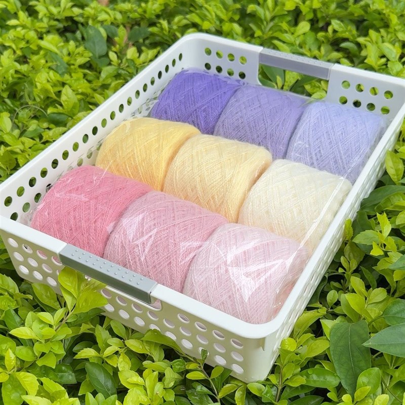 9团优鹿马海毛毛线鹿毛绒围巾披肩手工线手编织宝宝Y钩针毛衣棒针