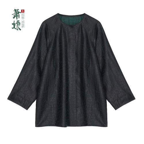 香云纱新中式上衣复古
