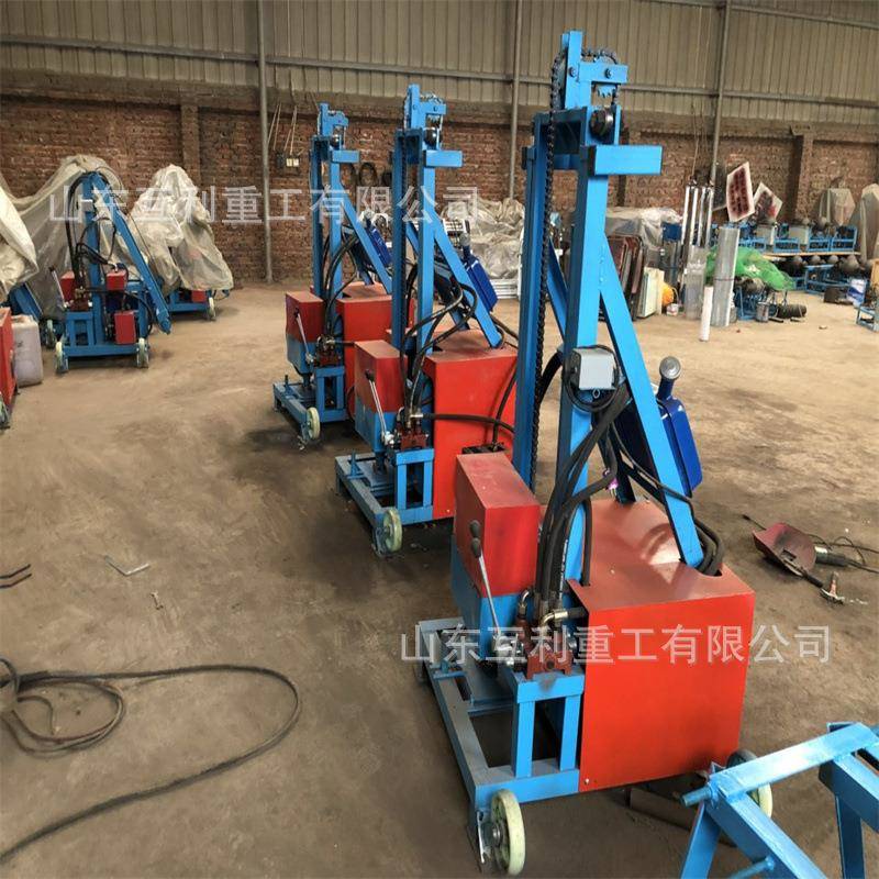 农田灌溉便携牵引钻井机 小型折叠式钻孔打井机 深水井钻机