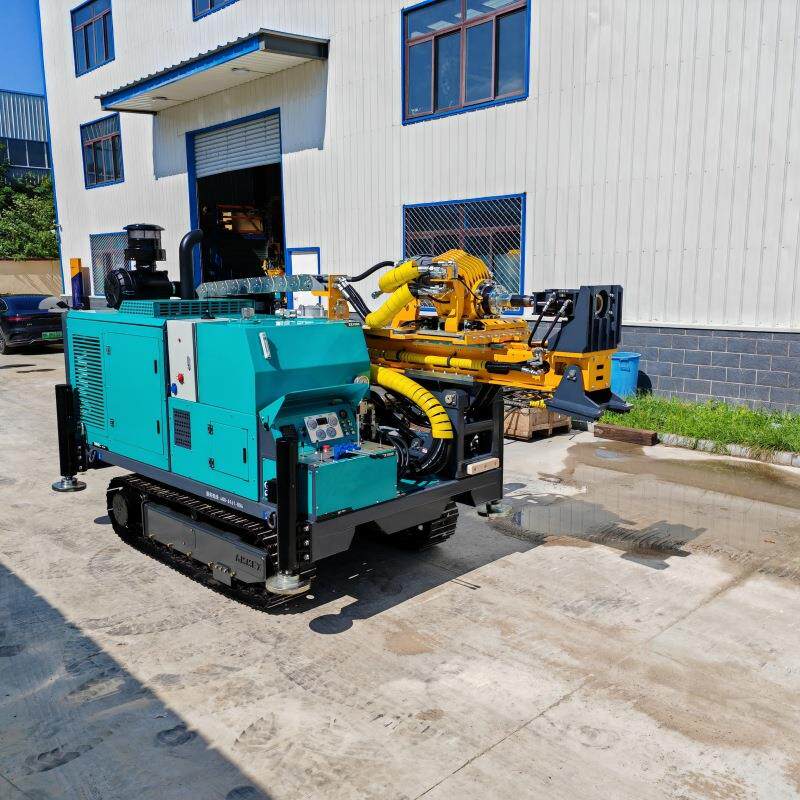 出口俄罗斯履带式岩心钻机 矿产开采机械柴油/电动钻机