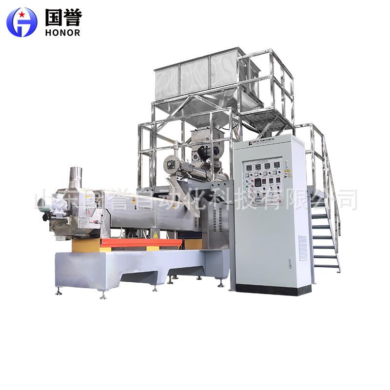 源头生产 猫粮机 狗粮机 鱼龙虾饲料膨化机 鱼骨粉熟化颗粒机