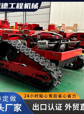 跨境货源履带割草机Lawm mower 花园别墅草地修剪机智能割草机