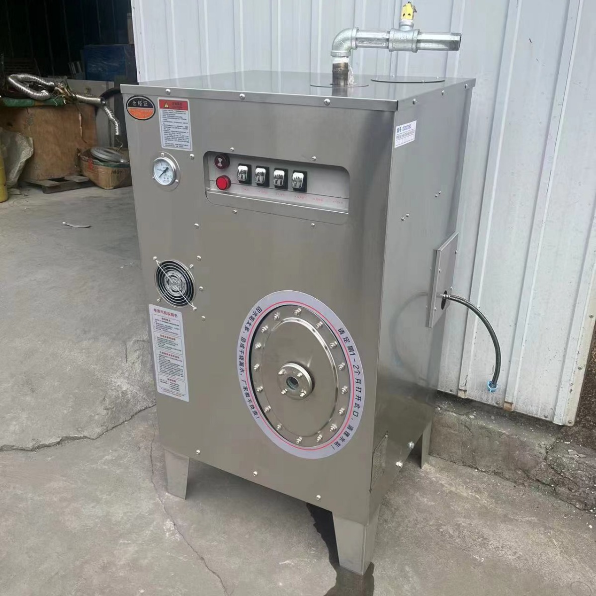 定制蒸汽发生器方形多规格电加热蒸汽机蒸房蒸馒头用蒸汽发生器