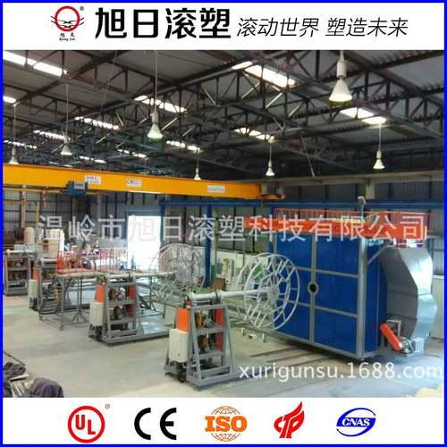 温岭旭日CS-3500穿梭式节能滚塑机 检查井化粪池 滚塑加工