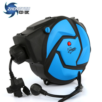 中优Hose reel高压自动伸缩卷管器气鼓电鼓水鼓汽修美容设备批发