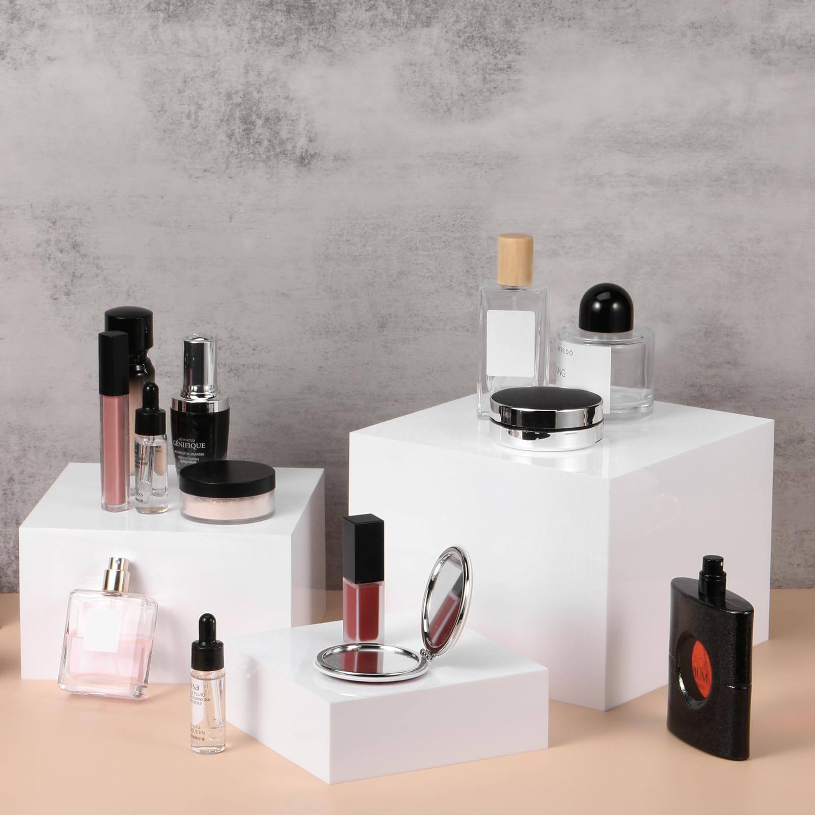 彩凡新品白色亚克力五面盒6件套食品展架酒席婚礼自助餐食物摆台,模玩/动漫/周边/娃圈三坑/桌游,文化/体育周边,淘宝优惠券,粉丝福利购,淘宝优惠卷