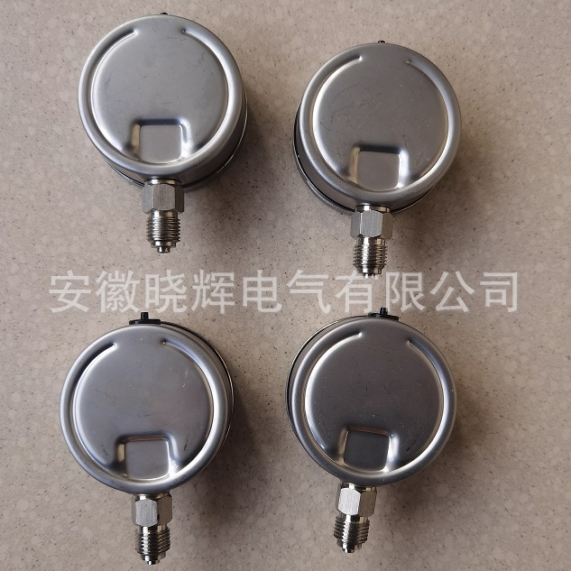 Y-60B不锈钢压力表0~2bar双刻度值0~0.2Mpa