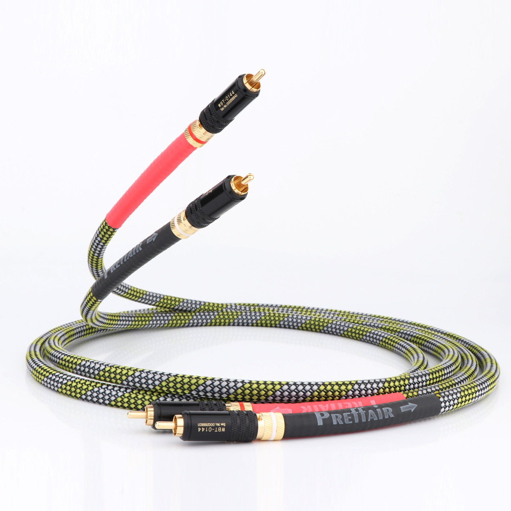 ST-48B G3 音频线信号线HIFI发烧级二对二RCA双莲花线重低音炮线