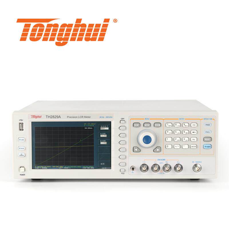 TH2829A自动元件分析仪LCR电桥压电陶瓷测试曲线扫描图形分析