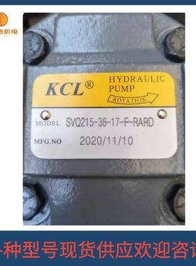 台湾凯嘉KCL油泵VQ25-52-FRAA-01 VQ25-22-FRAL-01 全新现货