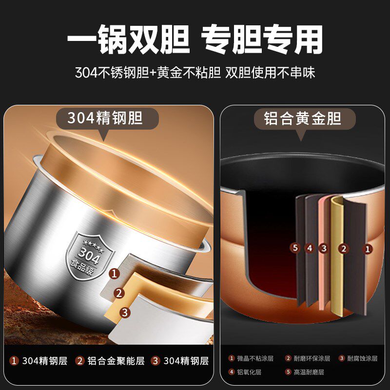 三角牌电压力锅商用大容量不锈钢内胆多功能家用8L-13L高压电饭煲