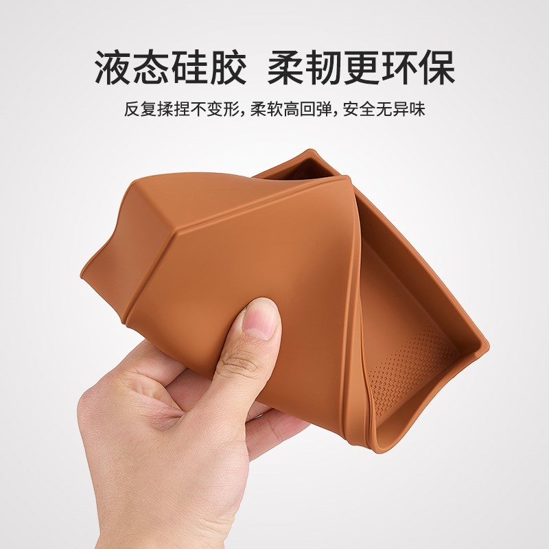 3W适用于问界M9保险箱储物硅胶垫主副驾密码箱防护垫防滑车内配件