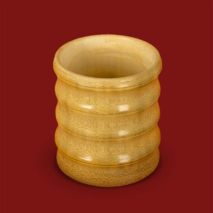 老疯杨天兴实竹制笔筒木质笔筒大容量竹笔筒大号笔筒实木笔筒中式