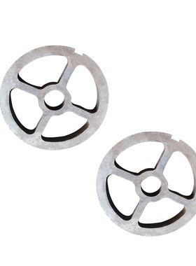 精选32型42型62型电动绞肉机孔板各种刀片磨泥机1吨3吨5吨圆刀三