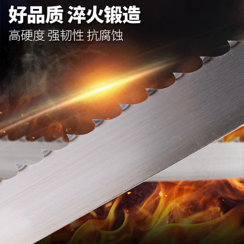 精选锯骨机锯条1650 1200 1300 1980 2000mm据条查韦斯edge切骨机