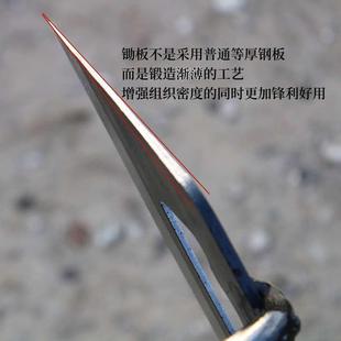锄头新款农具长柄锄草专用开荒猛钢加厚木柄空心锄头农用除草神器