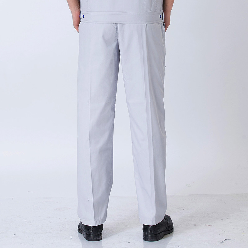 防静电工作裤男劳保耐磨宽松春秋款多口袋工人Q上班加肥大码工作