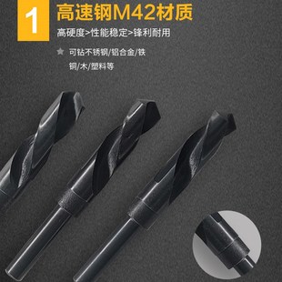 2等柄麻花钻高硬度全磨制高速钢小G柄打孔不锈钢铁件含钴钻头20
