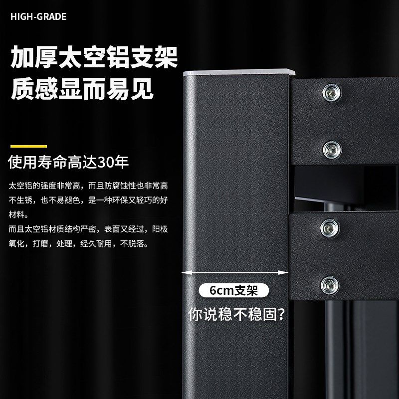 厨房微波炉置物架带双抽屉台面多功能小家电锅具专W用收纳架子白