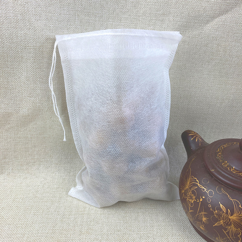 100个无纺g布料包袋中药煎药过滤茶包煲汤卤料包足浴泡脚袋一次性