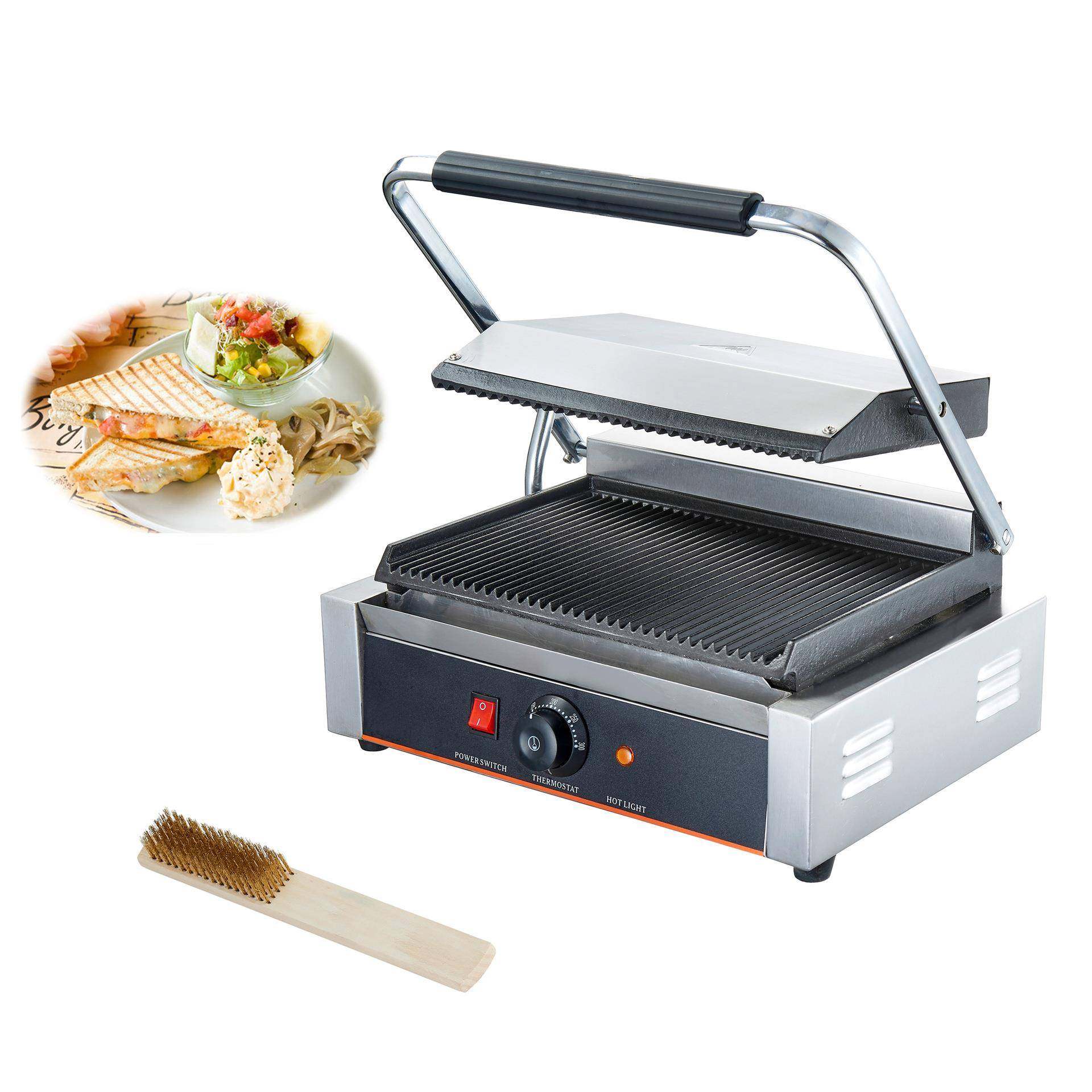 不锈钢早餐面包机帕尼尼三明治汉堡机机械板烤饼机,清洗/食品/商业设备,其他食品加工设备,淘宝优惠券,粉丝福利购,淘宝优惠卷